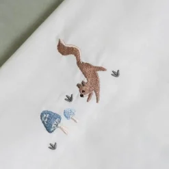 Little Dutch Ledikantlaken - Wit - Forest Friends