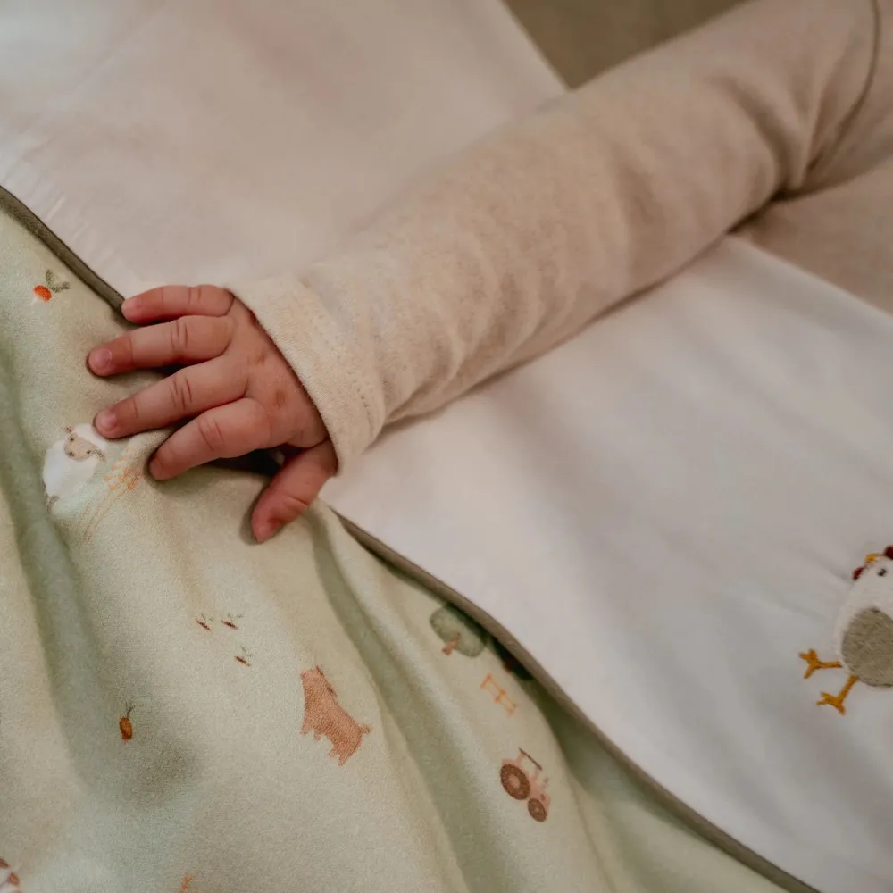 Little Dutch Ledikantlaken - Wit - Little Farm - Little Goose