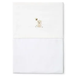 Little Dutch Ledikantlaken - Wit - Newborn Naturals - Baby Bunny