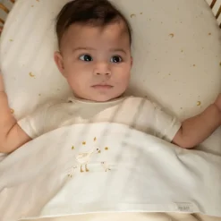 Little Dutch Ledikantlaken - Wit - Newborn Naturals - Little Goose