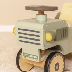 Little Dutch Loopauto - Groen - Little Farm