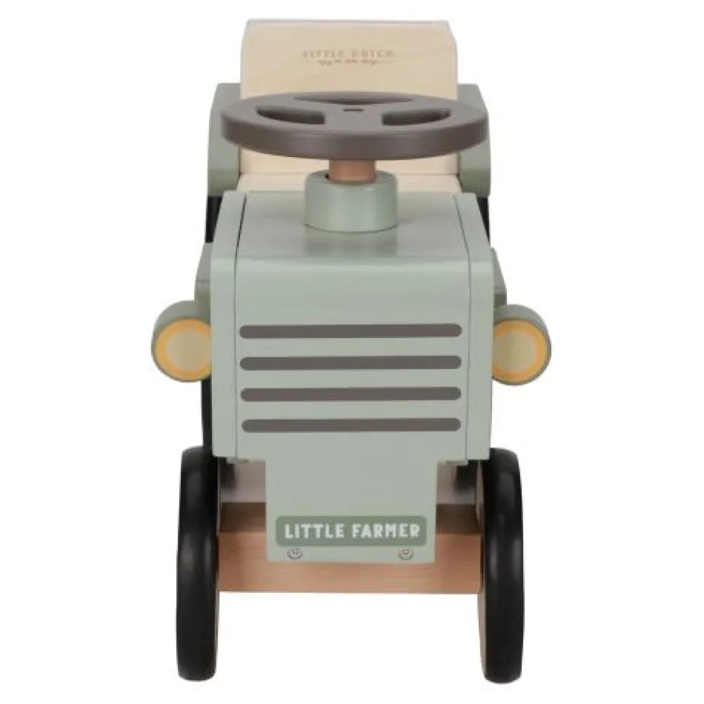 Little Dutch Loopauto - Groen - Little Farm