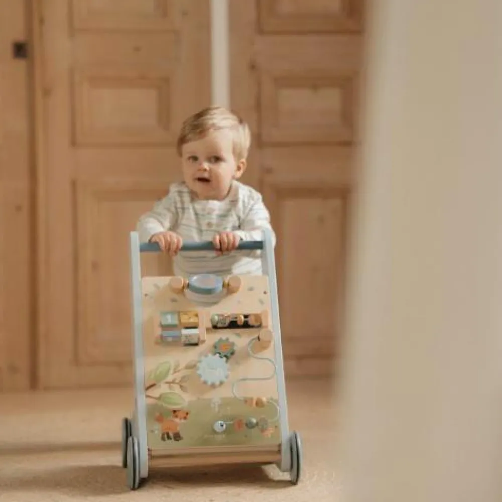 Little Dutch Loopwagen - Blauw - Forest Friends