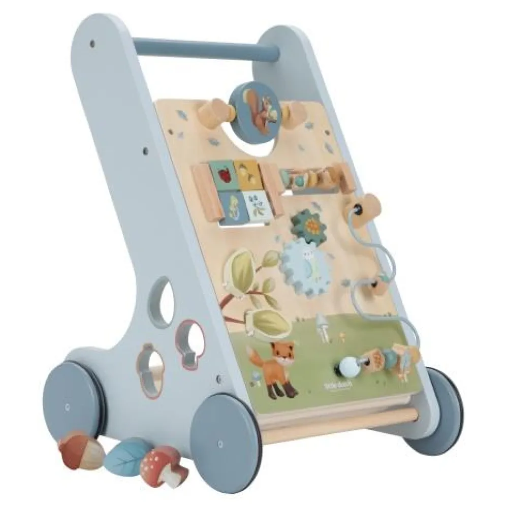 Little Dutch Loopwagen - Blauw - Forest Friends