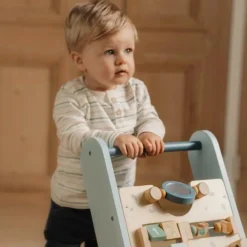 Little Dutch Loopwagen - Blauw - Forest Friends