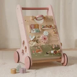 Little Dutch Loopwagen - Roze - Fairy Garden