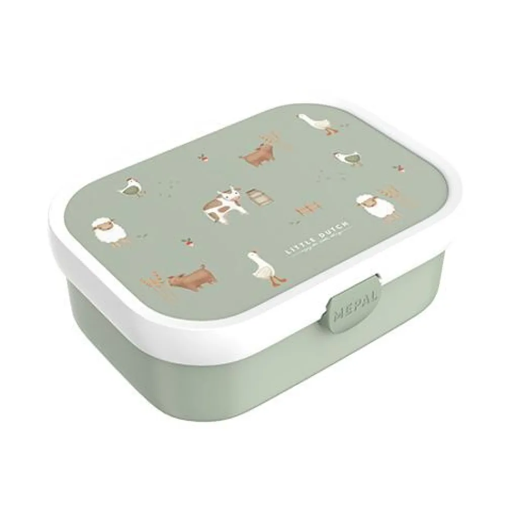 Little Dutch Lunchbox - Groen - Little Farm