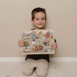 Little Dutch Magnetisch doolhof - Meerkleurig - Little Farm