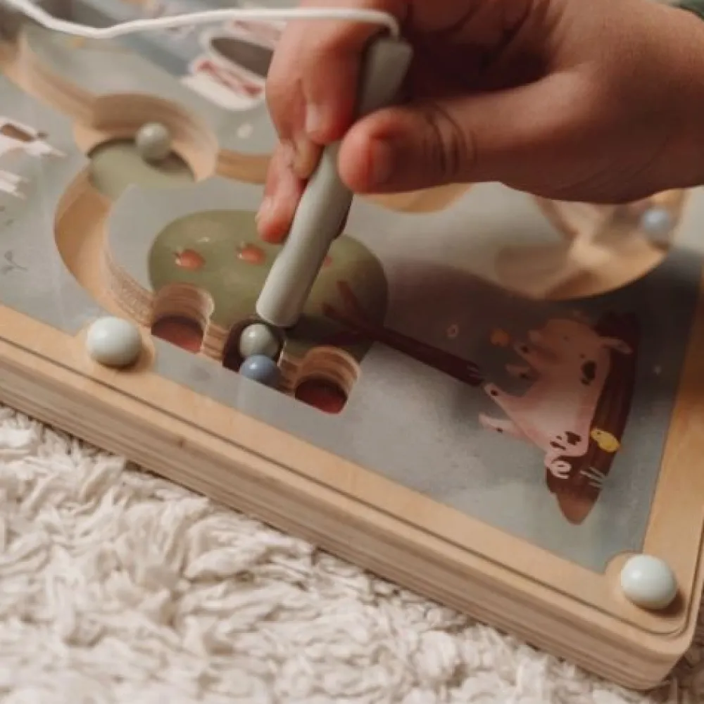 Little Dutch Magnetisch doolhof - Meerkleurig - Little Farm