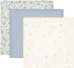 Little Dutch Monddoekjes set - Blauw - Forest Friends