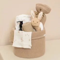 Little Dutch Monddoekjes set hydrofiel Baby Bunny / Beige