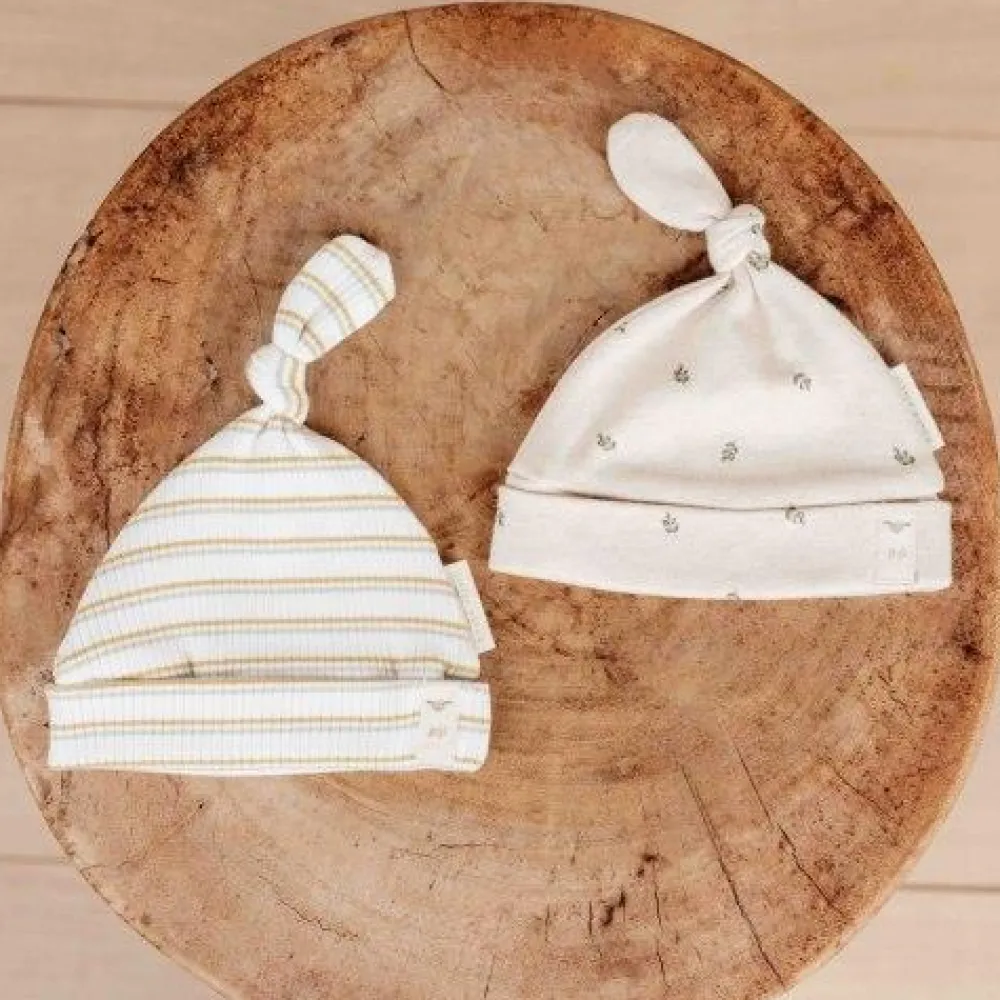 Little Dutch Mutsje - Meerkleurig - Little Farm - Streep