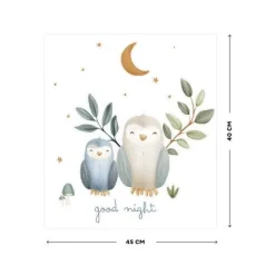 Little Dutch Muurstickers - Meerkleurig - Forest Friends