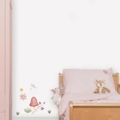 Little Dutch Muurstickers - Meerkleurig - Fairy Garden