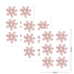 Little Dutch Muurstickers - Roze - Fairy Garden
