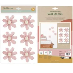 Little Dutch Muurstickers - Roze - Fairy Garden