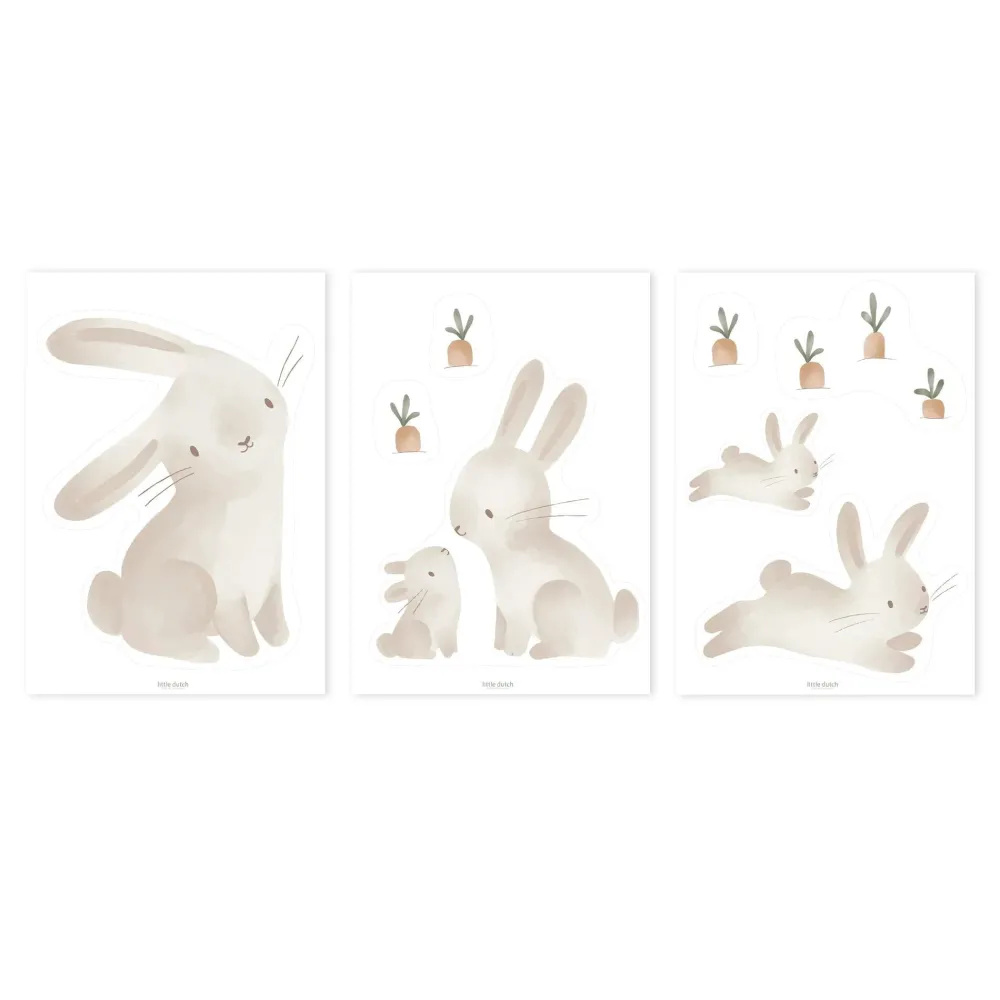 Little Dutch Muurstickers Baby Bunny
