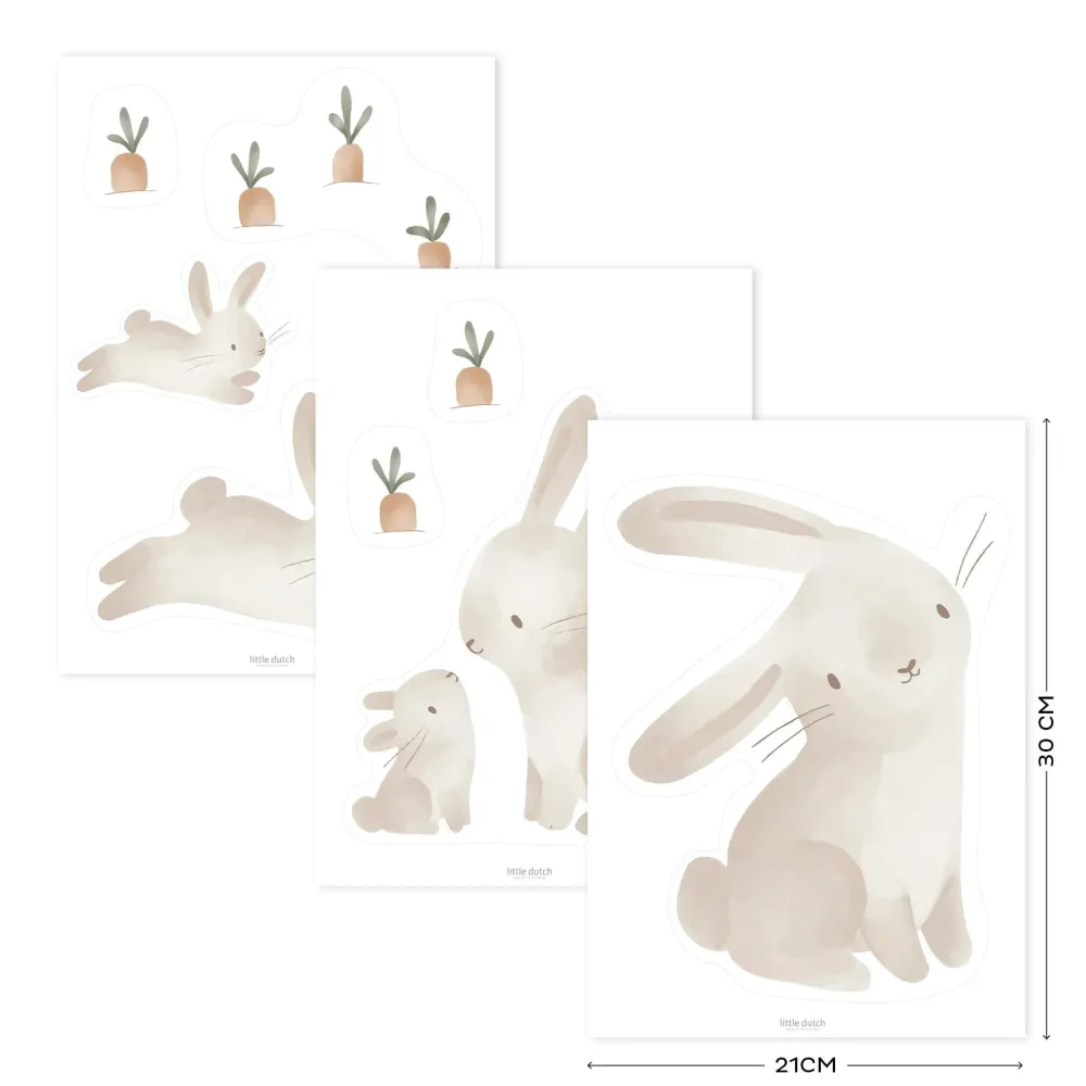 Little Dutch Muurstickers Baby Bunny