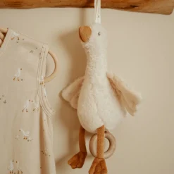 Little Dutch Muziekdoosje Gans - Wit - Little Goose