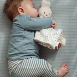 Little Dutch nijntje knuffeldoekje - Blauw - Lucky Leaves