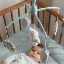 Little Dutch nijntje muziekmobiel - Blauw - Lucky Leaves