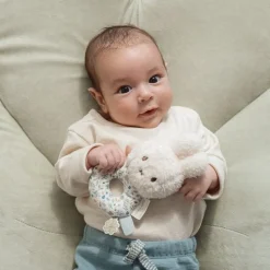 Little Dutch nijntje rammelaar - Blauw - Lucky Leaves