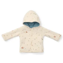 Little Dutch Omkeerbaar jasje - Blauw - Forest Friends