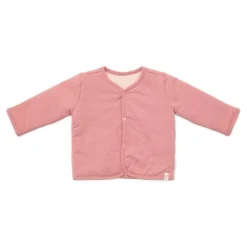 Little Dutch Omkeerbaar jasje - Roze - Fairy Garden