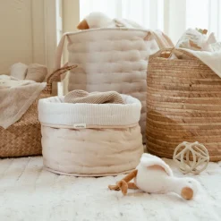 Little Dutch Opbergmand groot - Beige - Essentials