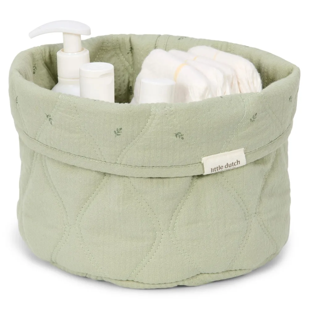 Little Dutch Opbergmand klein - Groen - Essentials