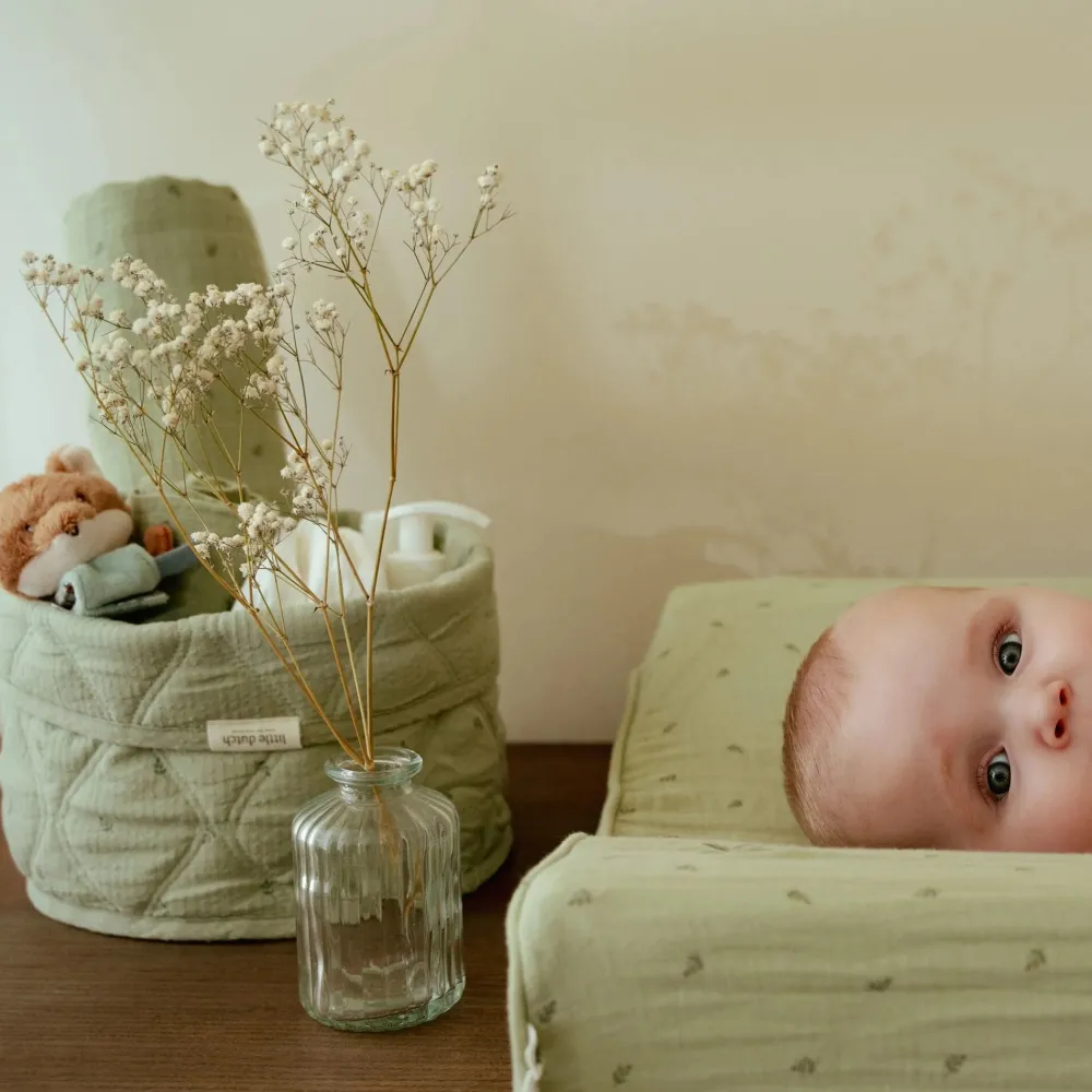 Little Dutch Opbergmand klein - Groen - Essentials