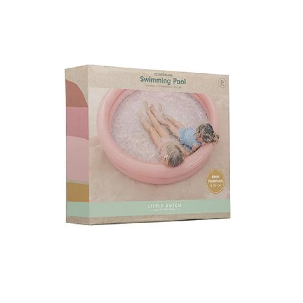 Little Dutch Opblaasbaar zwembad - Roze - Ocean Dreams