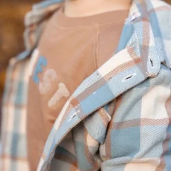 Little Dutch Overhemd - Blauw - Forest Friends