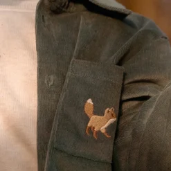 Little Dutch Overhemd - Groen - Forest Friends