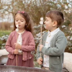 Little Dutch Overhemd - Wit - Forest Friends