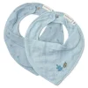 Little Dutch 2-pack bandana slab - Blauw - Essentials