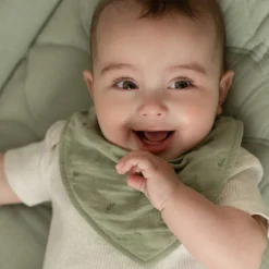 Little Dutch 2-pack bandana slab - Groen - Essentials