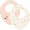 Little Dutch 2-pack Bandana slab - Wit - Fairy Garden - Fairy Blossom