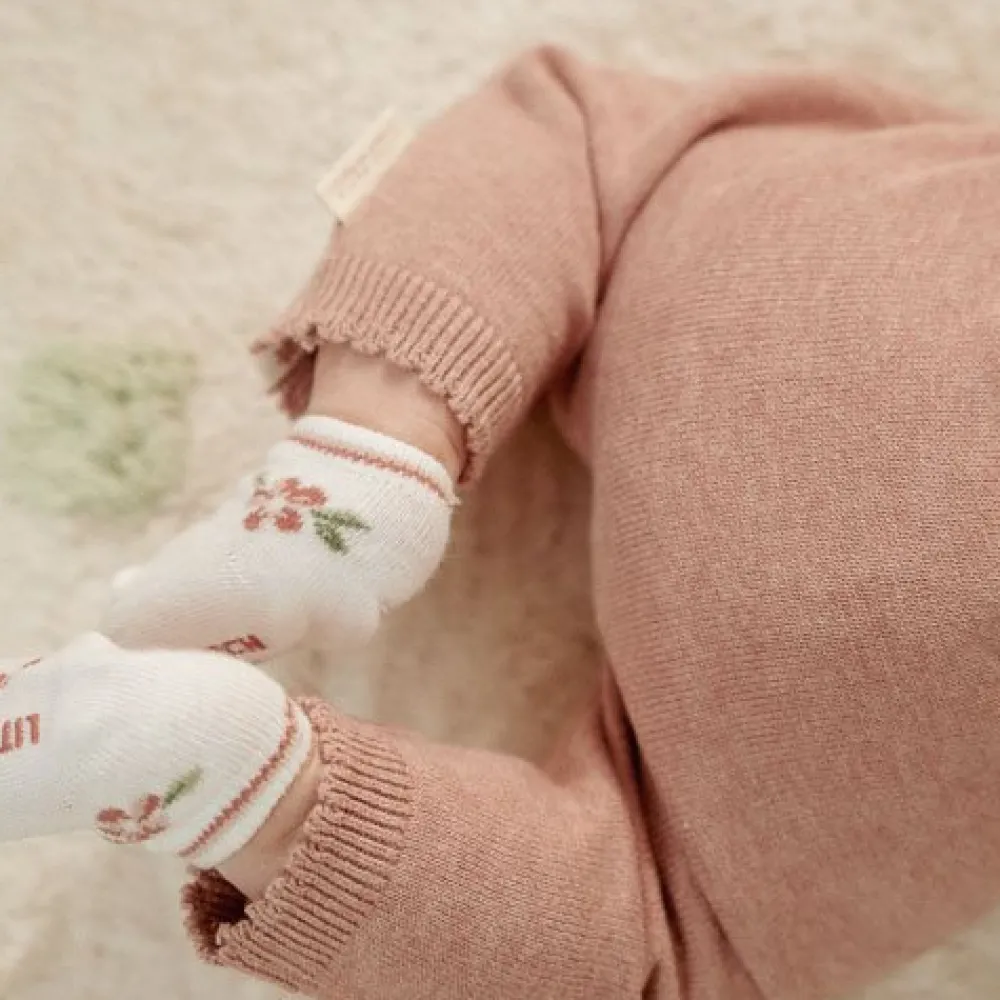 Little Dutch 3-pack lage sokken - Meerkleurig - Fairy Garden