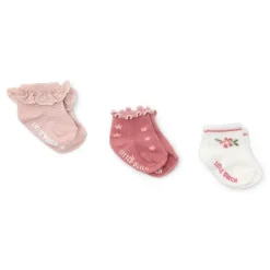 Little Dutch 3-pack lage sokken - Meerkleurig - Fairy Garden