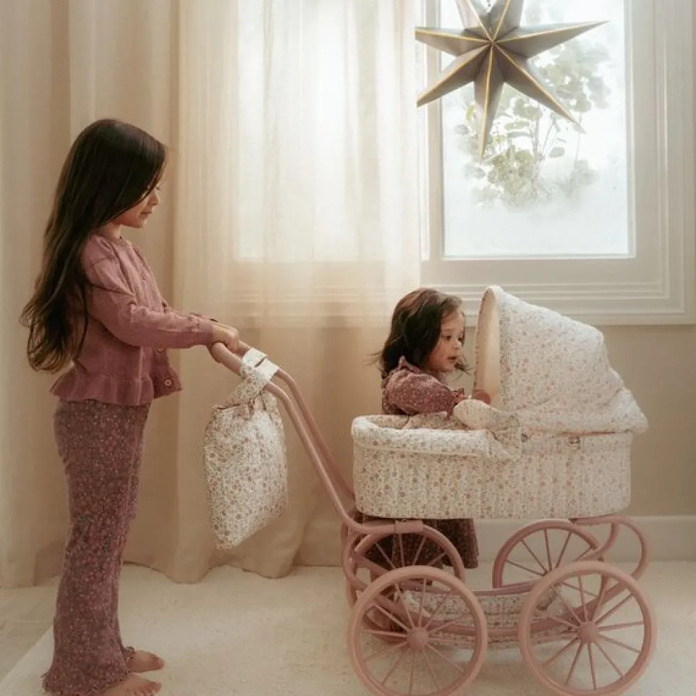 Little Dutch Poppenwagen - Essentials - Soft Flowers