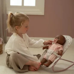 Little Dutch Poppenwipstoel – Meerkleurig – Essentials – Soft Flowers