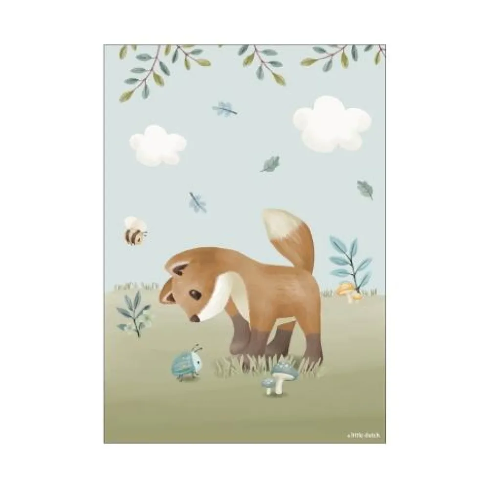Little Dutch Poster - Maat A3 - Forest Friends
