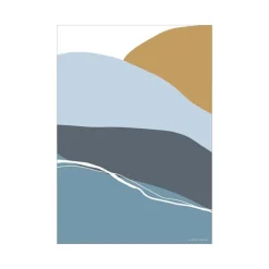 Little Dutch Poster Horizon Blue - A3