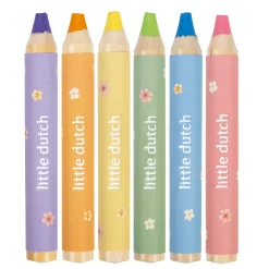 Little Dutch Potloden - Meerkleurig - Essentials - Rosa