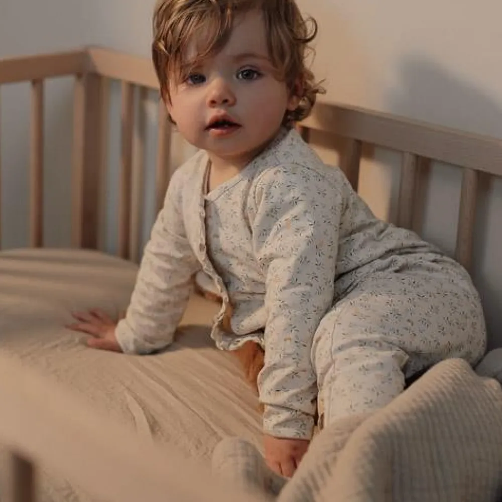 Little Dutch Pyjama - Zand - Blueberry Leaves