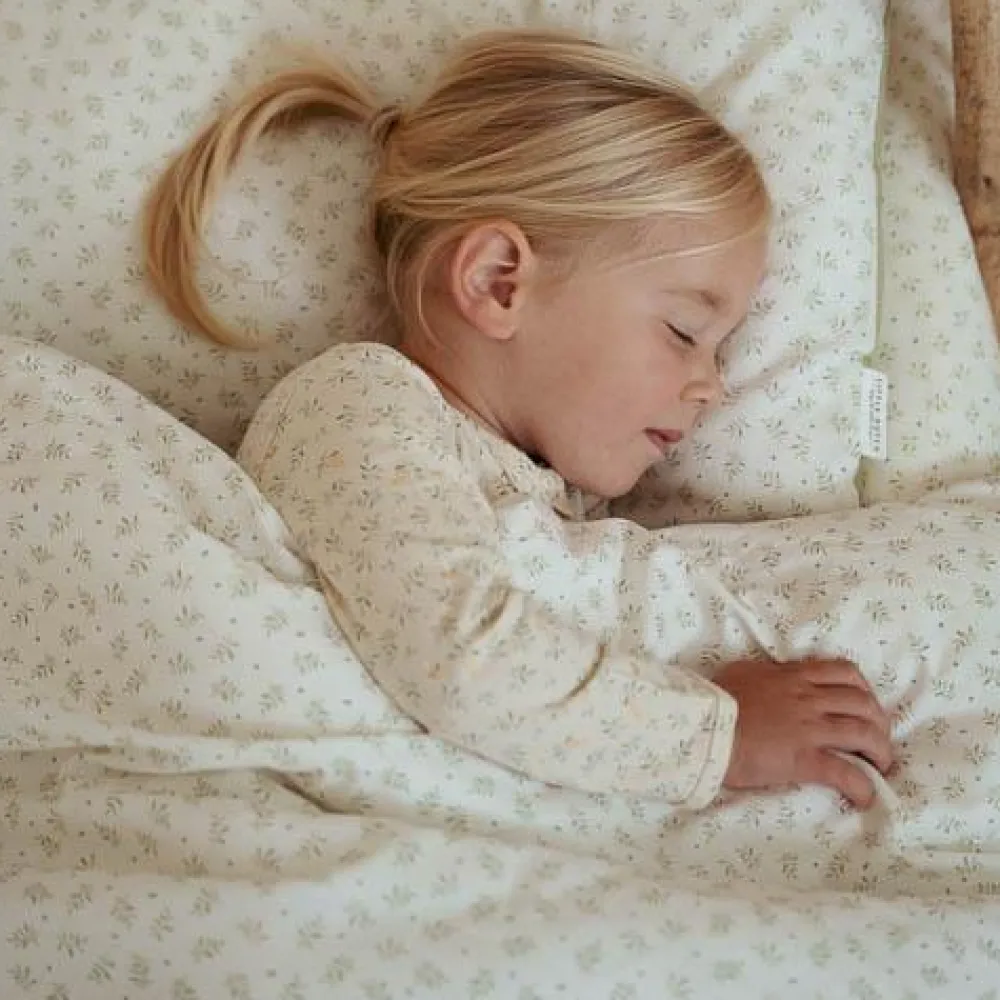 Little Dutch Pyjama - Zand - Blueberry Leaves