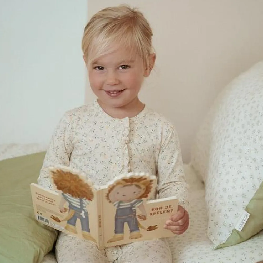 Little Dutch Pyjama - Zand - Blueberry Leaves