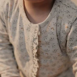 Little Dutch Pyjama - Zand - Blueberry Leaves