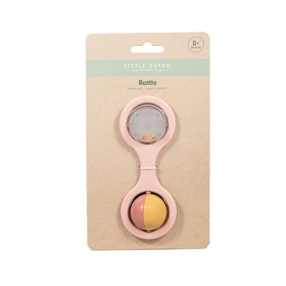 Little Dutch Rammelaar met balletjes - Roze - Essentials